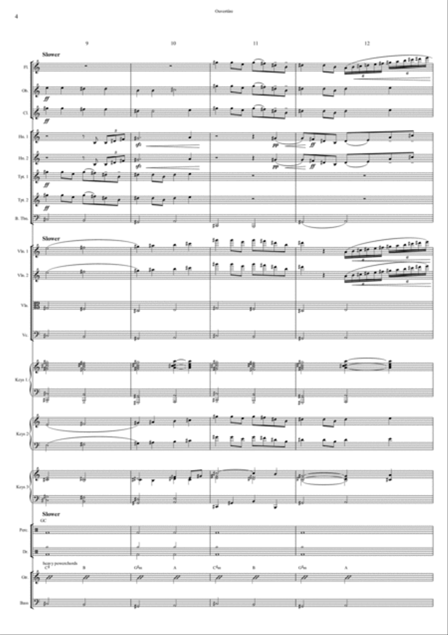 Der Tanz Der Vampire - Finale Zweiter Akt - Score Only Full Orchestra scores gallery preview page 4