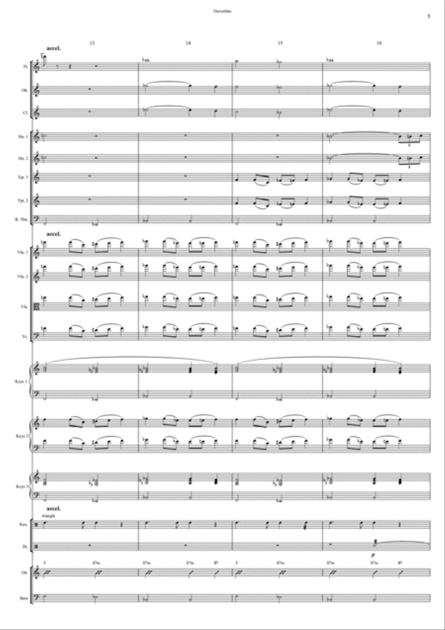 Der Tanz Der Vampire - Finale Zweiter Akt - Score Only Full Orchestra scores gallery preview page 5
