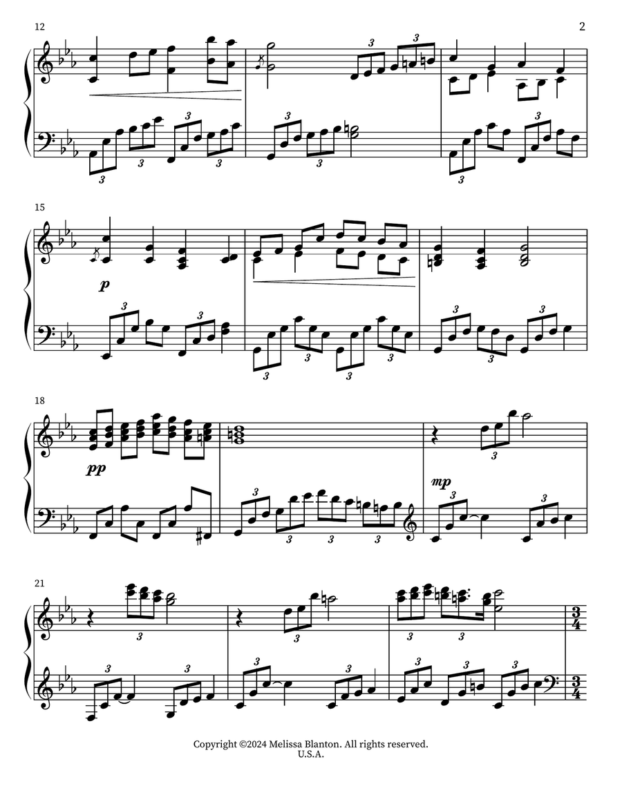 Return Return Piano Solo scores gallery preview page 2