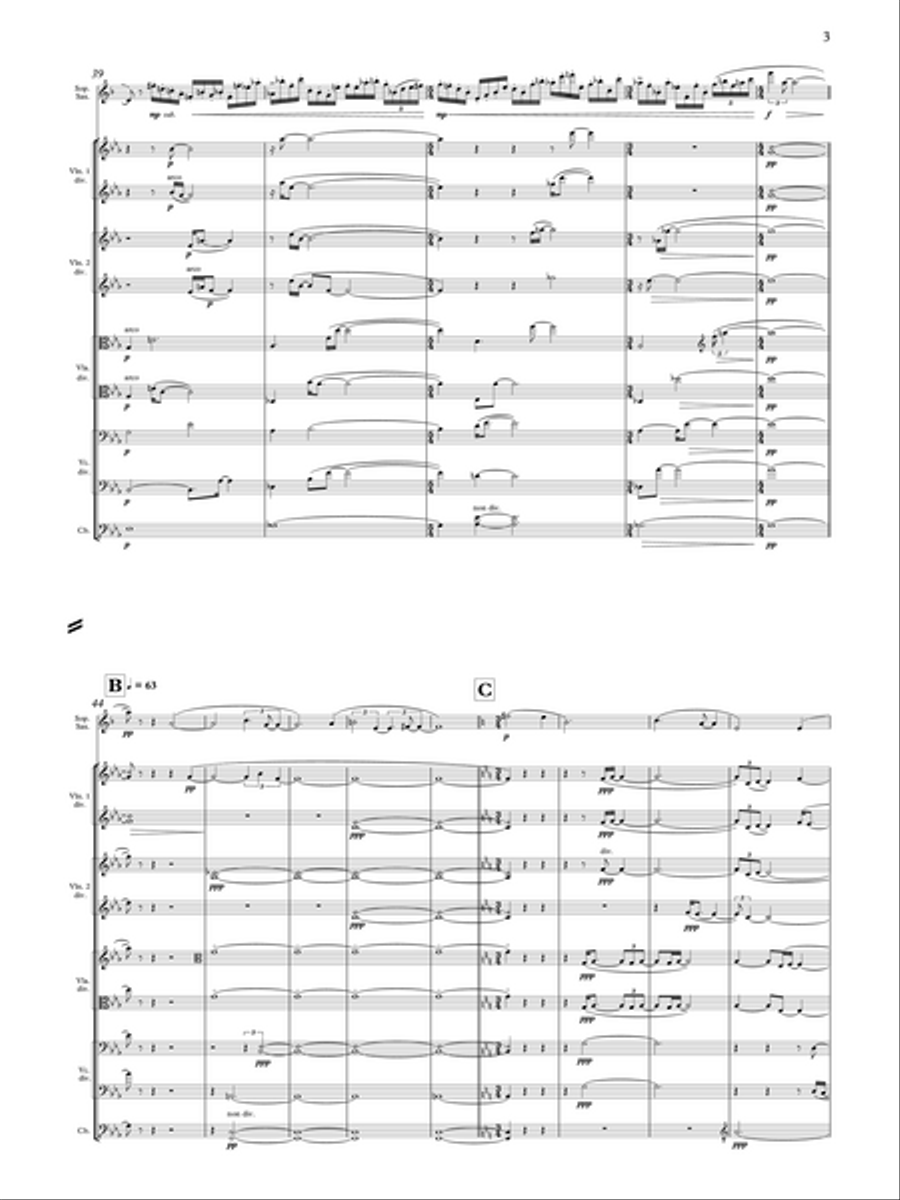 Machine - Study Score Machine - Study Score Chamber Orchestra scores gallery preview page 3