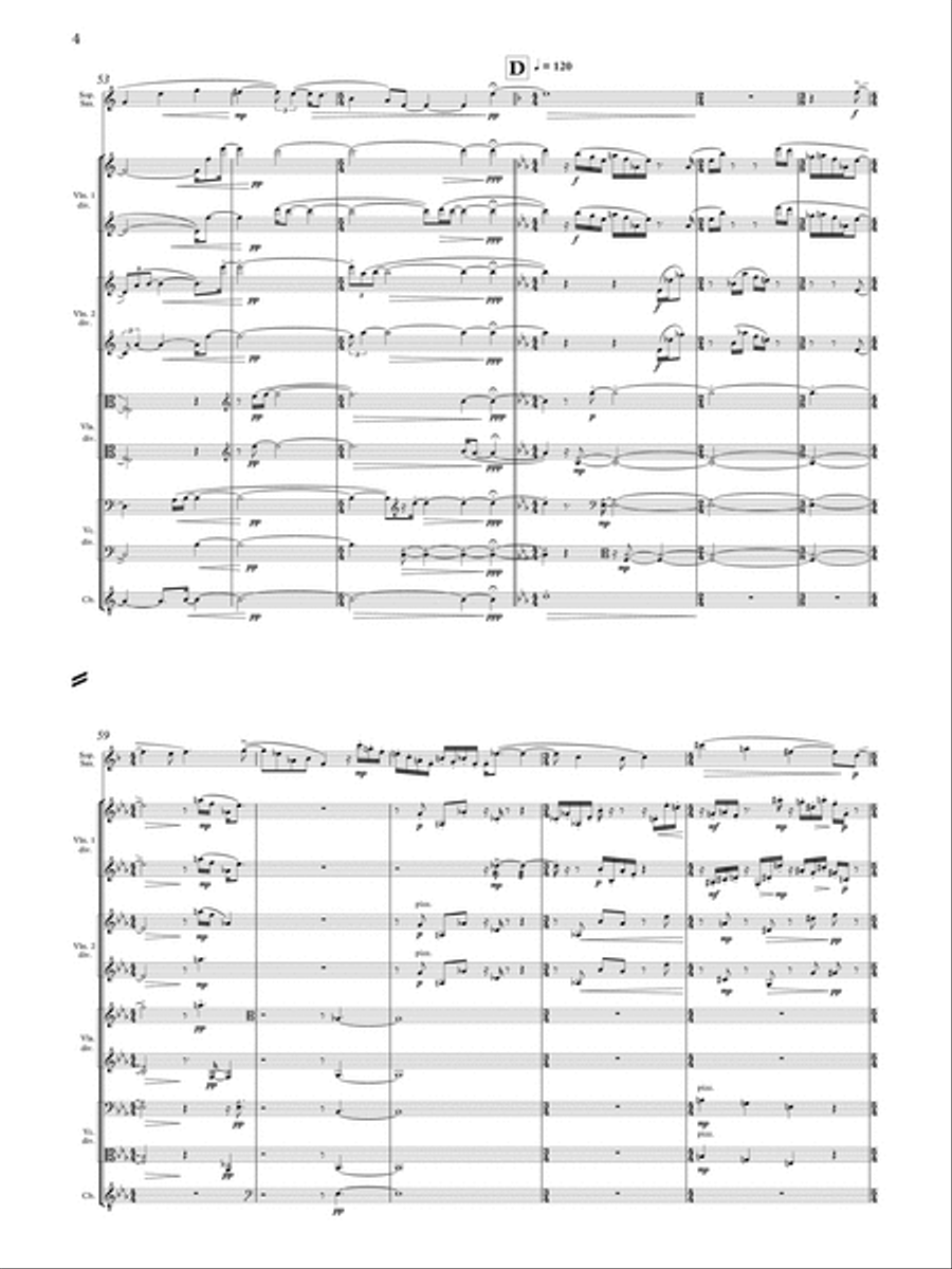 Machine - Study Score Machine - Study Score Chamber Orchestra scores gallery preview page 4