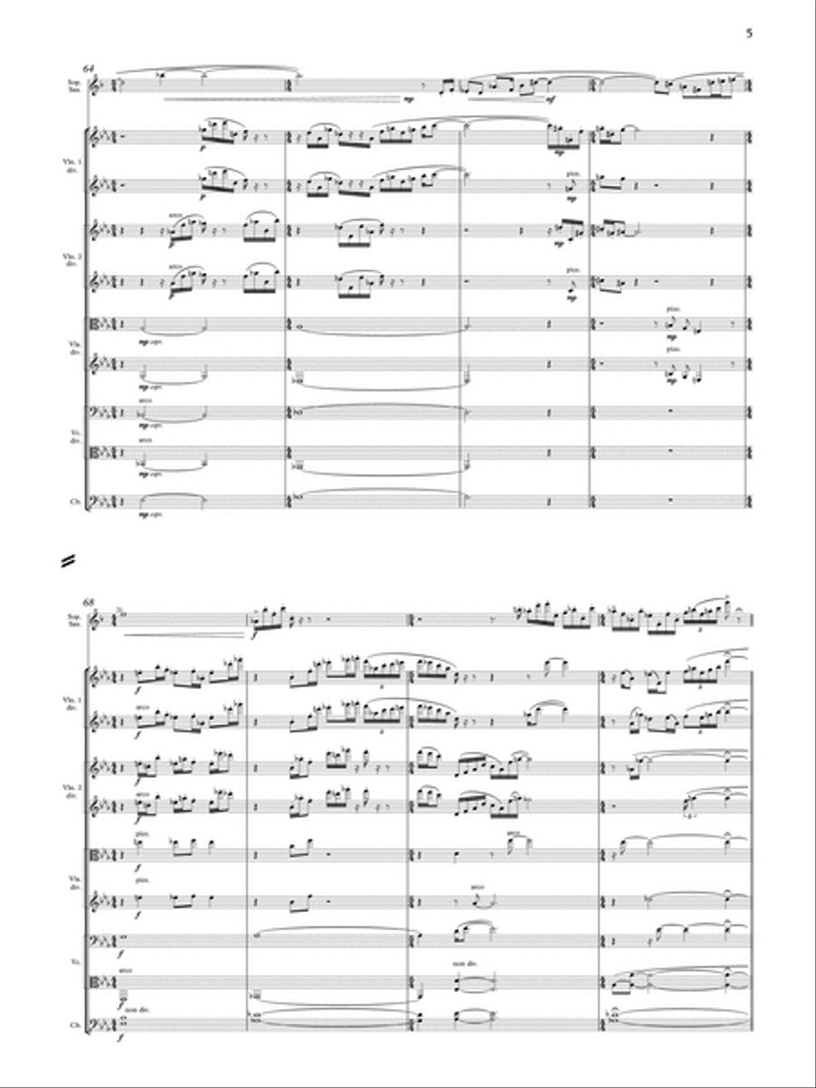 Machine - Study Score Machine - Study Score Chamber Orchestra scores gallery preview page 5