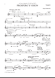 Prospero's Vision - Violin 2