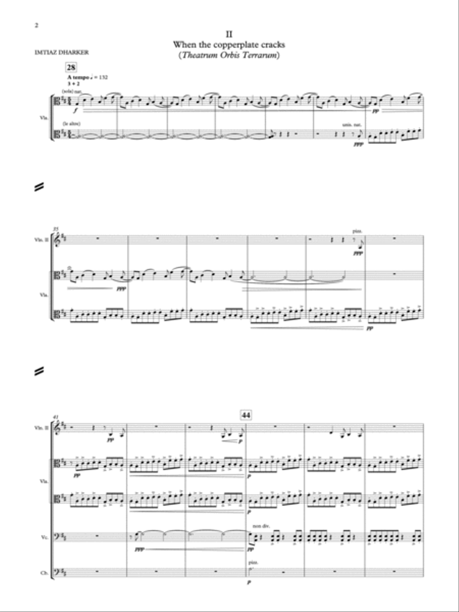 No one can hear themselves staying - Study Score Choir scores gallery preview page 2