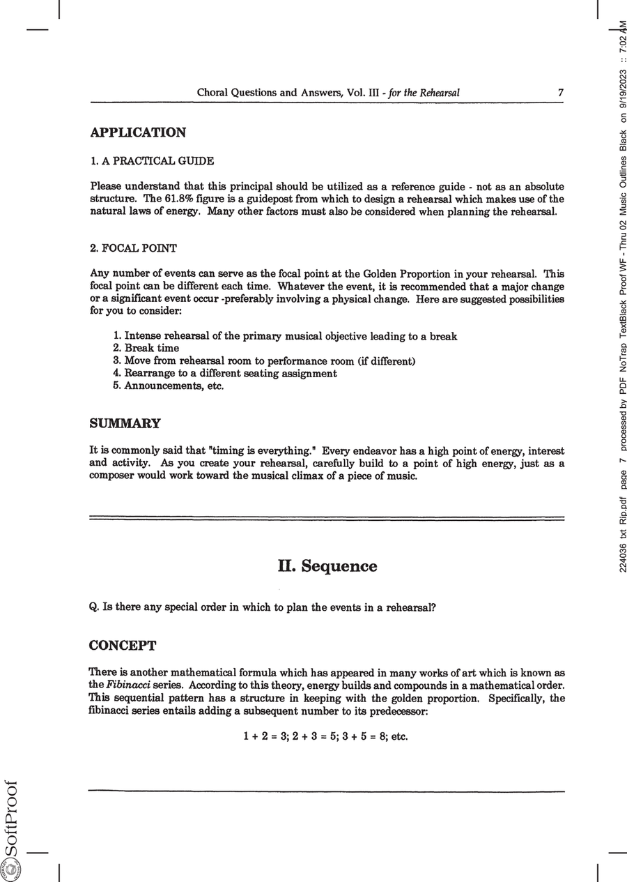 Choral Questions And Answers, Volume III Choir scores gallery preview page 5