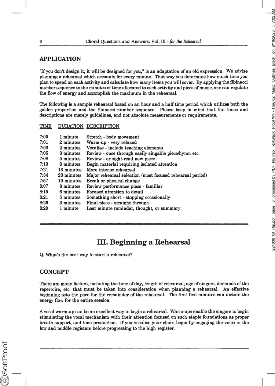 Choral Questions And Answers, Volume III Choir scores gallery preview page 6