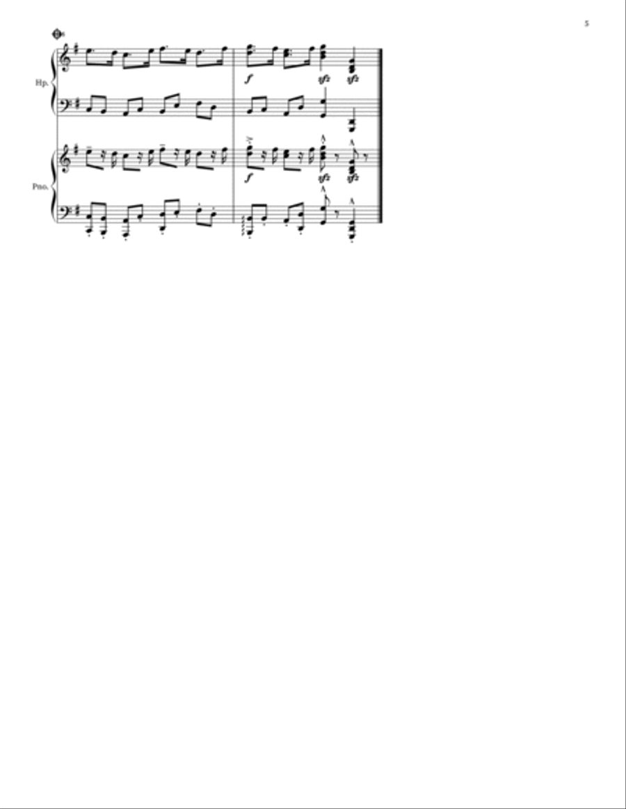 March from The Nutcracker Piano scores gallery preview page 5