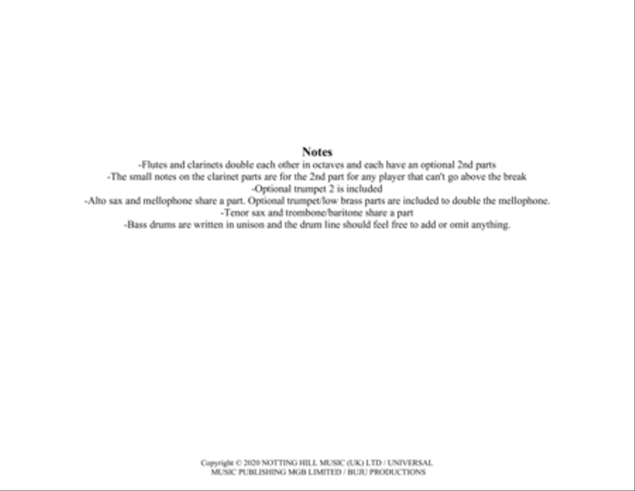 Na Na Hey - Score Only Marching Band scores gallery preview page 2