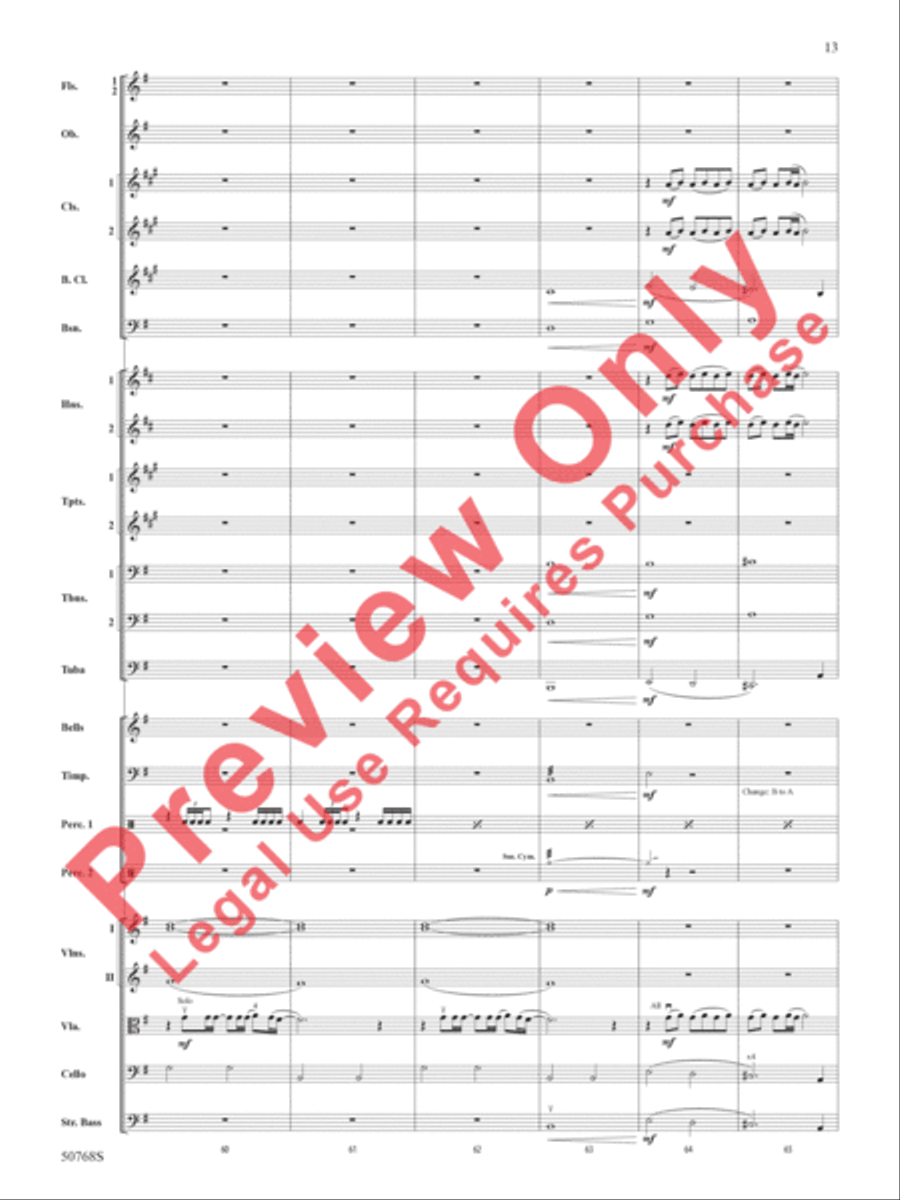 David Bowie -- The Hits David Bowie -- The Hits Full Orchestra scores gallery preview page 14