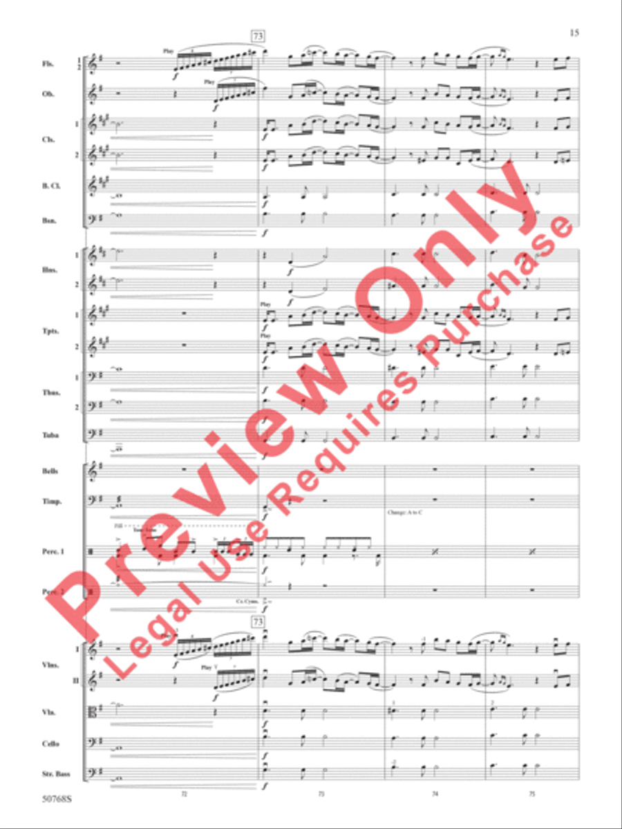 David Bowie -- The Hits David Bowie -- The Hits Full Orchestra scores gallery preview page 16