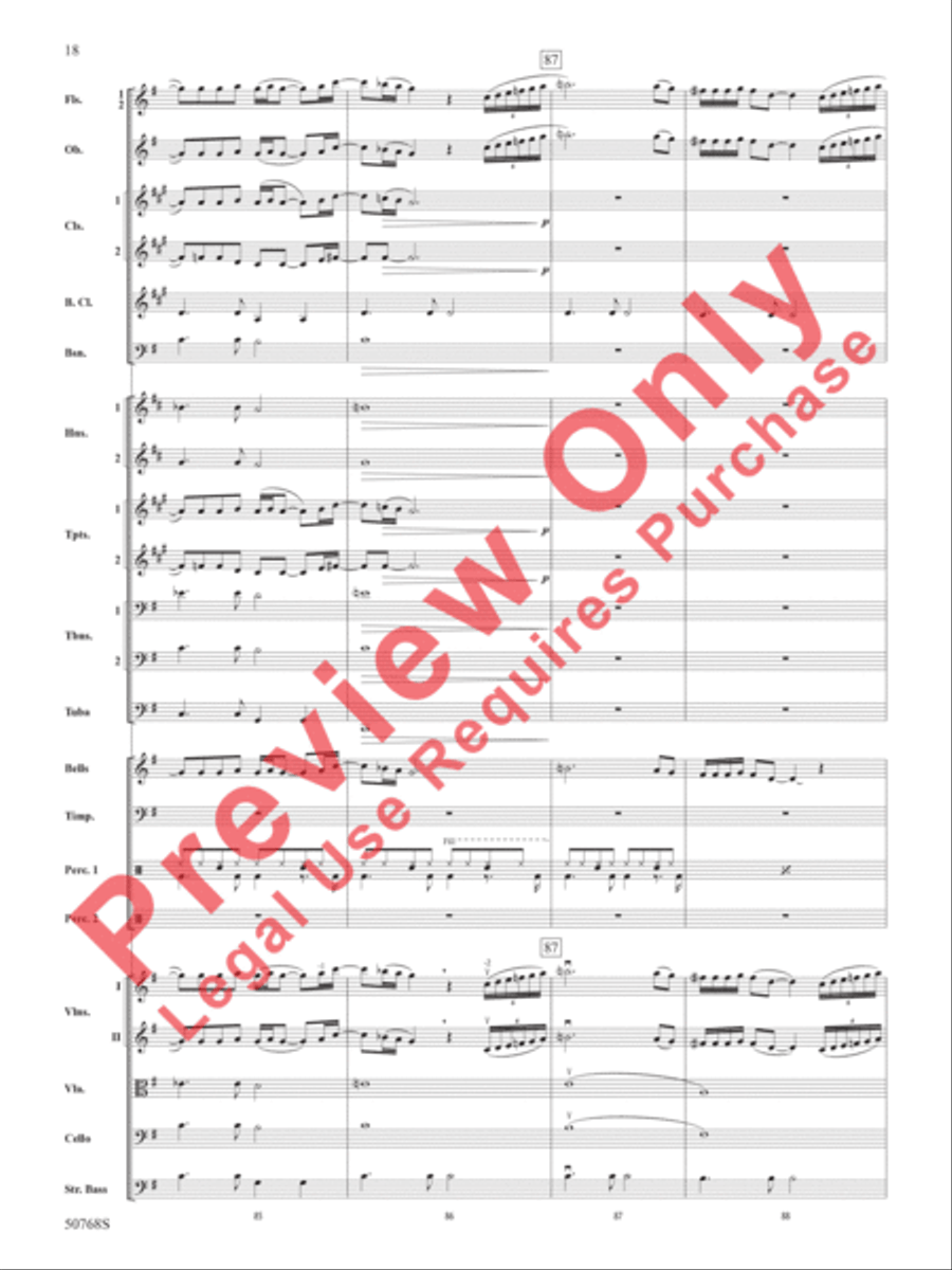 David Bowie -- The Hits David Bowie -- The Hits Full Orchestra scores gallery preview page 19