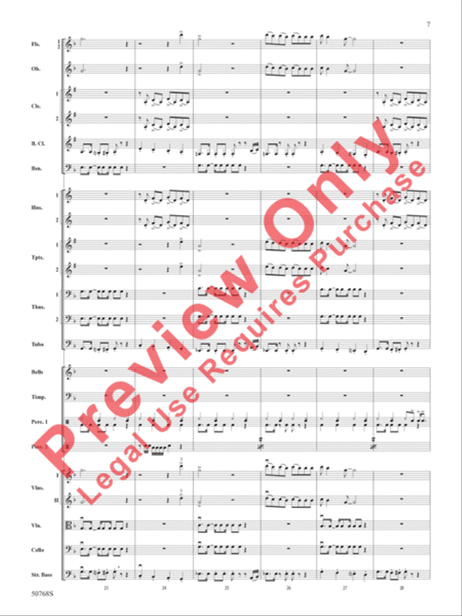 David Bowie -- The Hits David Bowie -- The Hits Full Orchestra scores gallery preview page 8