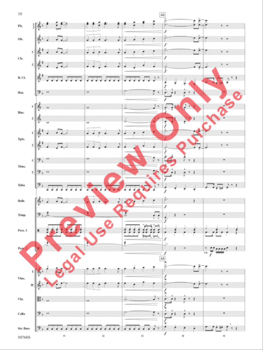David Bowie -- The Hits David Bowie -- The Hits Full Orchestra scores gallery preview page 11