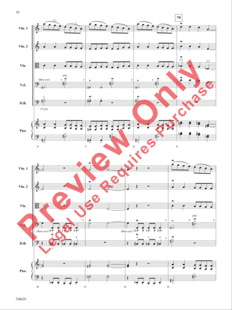 The Rite of Spring The Rite of Spring String Orchestra scores gallery preview page 11