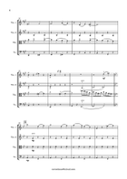 Be Our Guest String Quartet scores gallery preview page 4