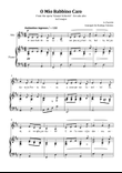 O Mio Babbino Caro - for alto (in D major) mini preview