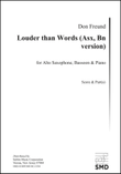 Louder than Words (Asx, Bn version)