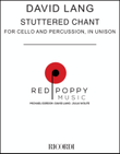 stuttered chant
