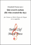 Qui creavit coelum (He who created the sky)