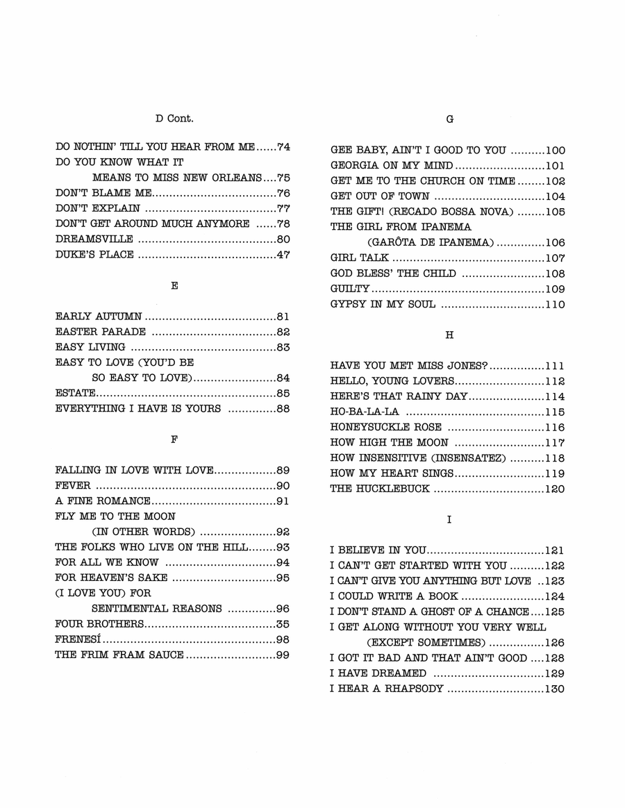 Jump, Jive An' Wail (Low Voice) Low Voice scores gallery preview page 5