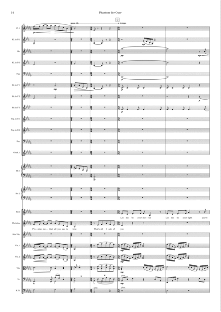 All I Ask Of You Full Orchestra scores gallery preview page 4