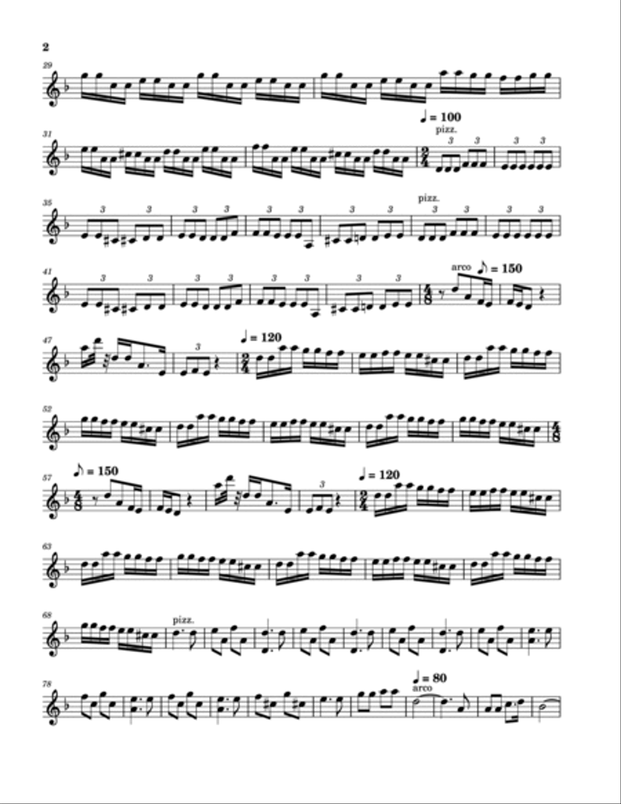 SPARK Violin Solo scores gallery preview page 2