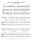 Psalm 22: Palm Sunday of the Passion of the Lord