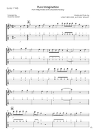 Pure Imagination Guitar Ensemble scores gallery preview page 5