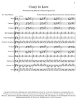 Crazy In Love - Score Only