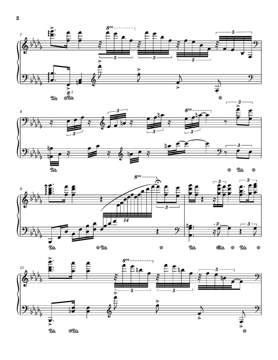 It's Impossible (Somos Novios) Piano Solo scores gallery preview page 2