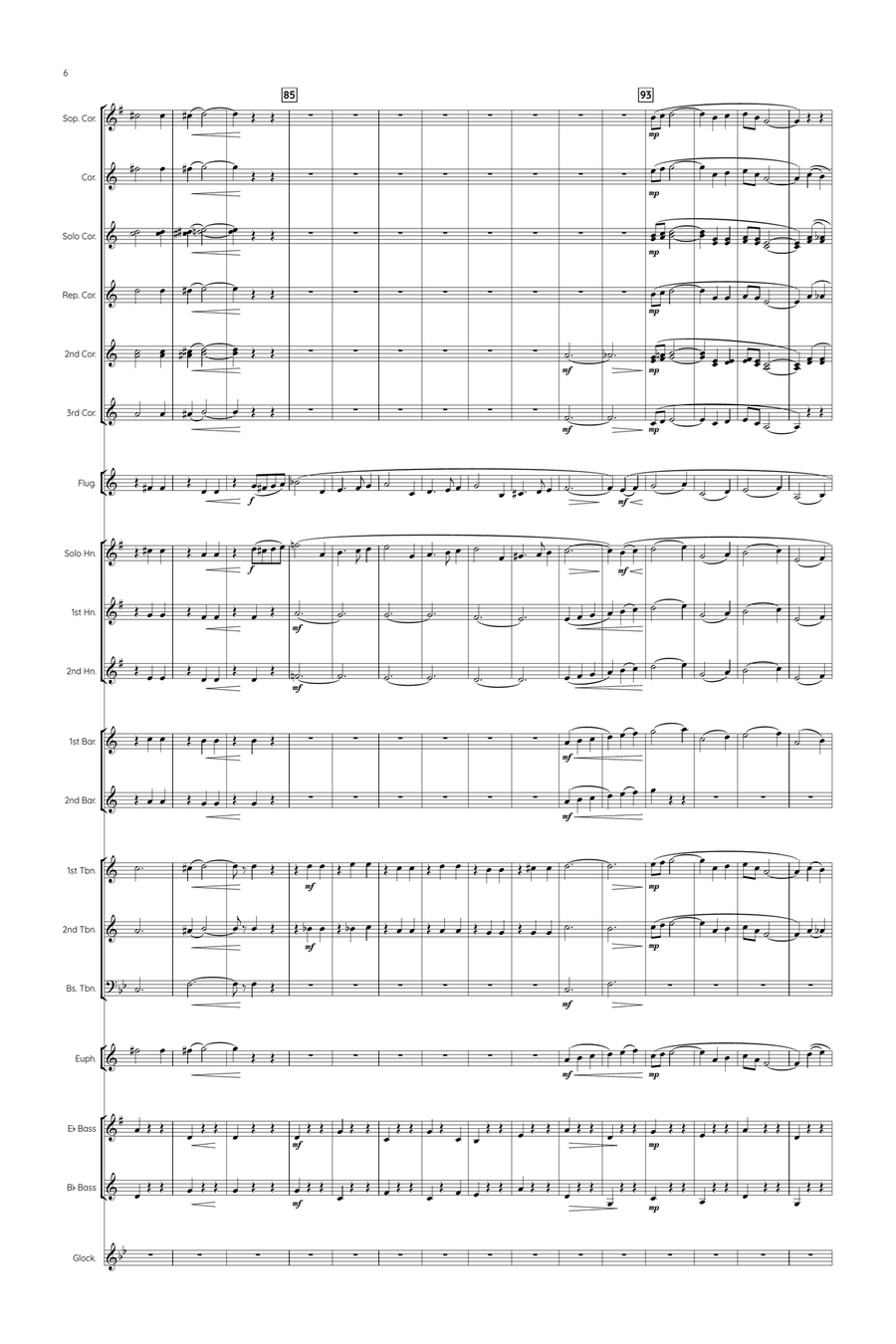 The Westminster Waltz by Robert Farnon Brass Band - Digital Sheet Music page 6
