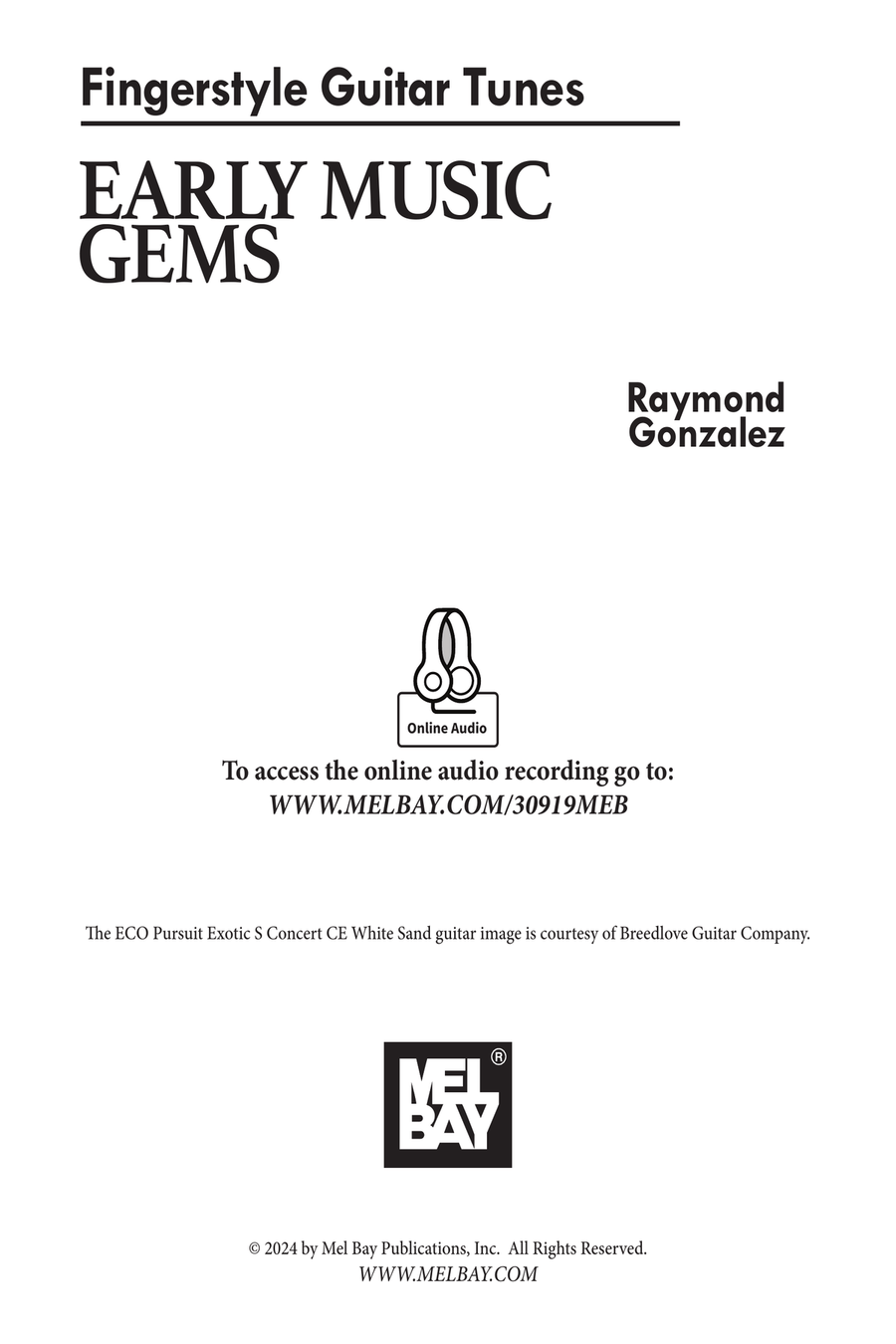 Fingerstyle Guitar Tunes - Early Music Gems Acoustic Guitar scores gallery preview page 2