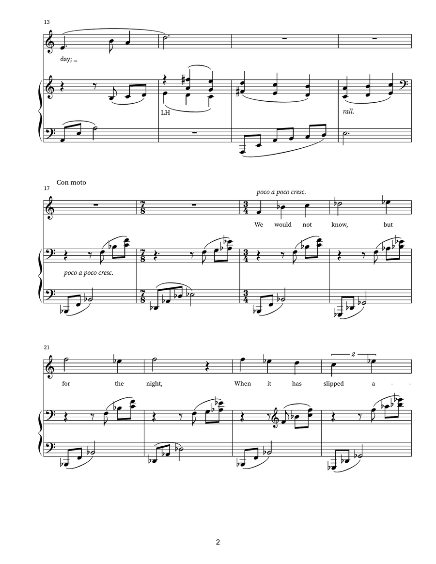 If You Should Go If You Should Go Voice Solo scores gallery preview page 3