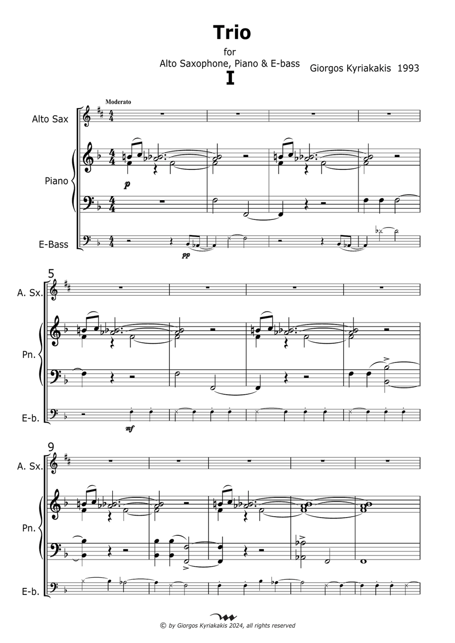 Trio Chamber Music scores gallery preview page 3