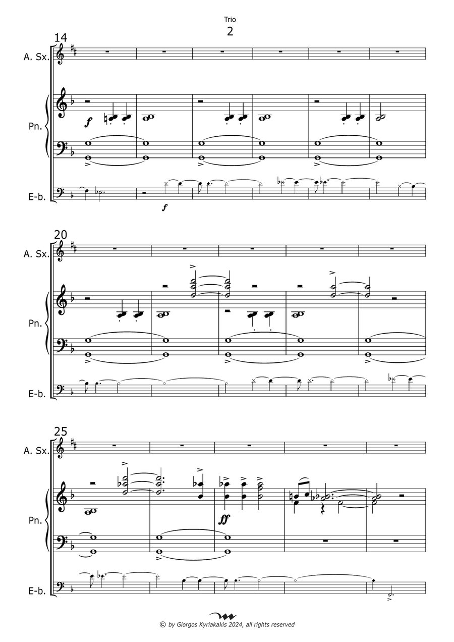 Trio Chamber Music scores gallery preview page 4