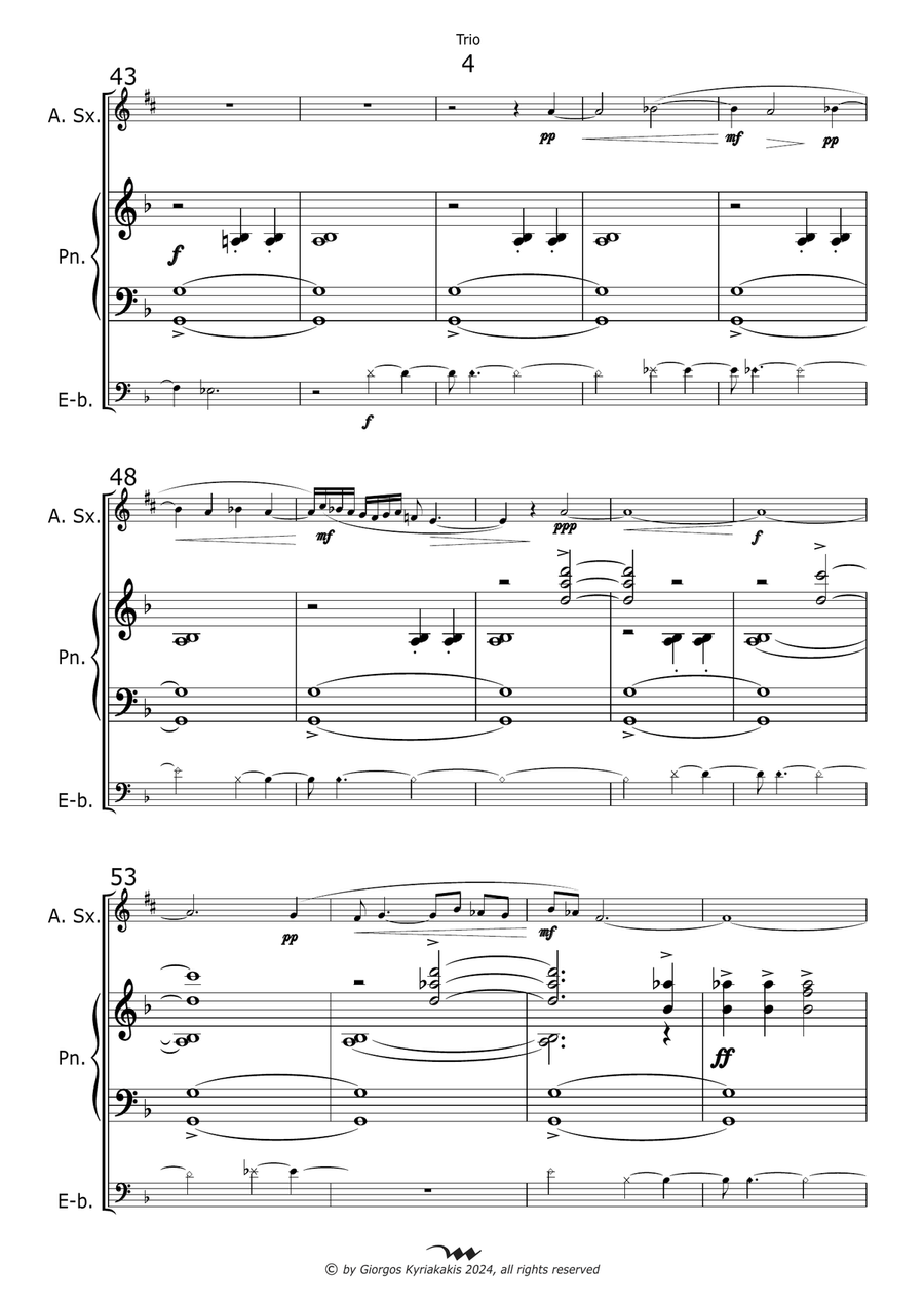 Trio Chamber Music scores gallery preview page 6