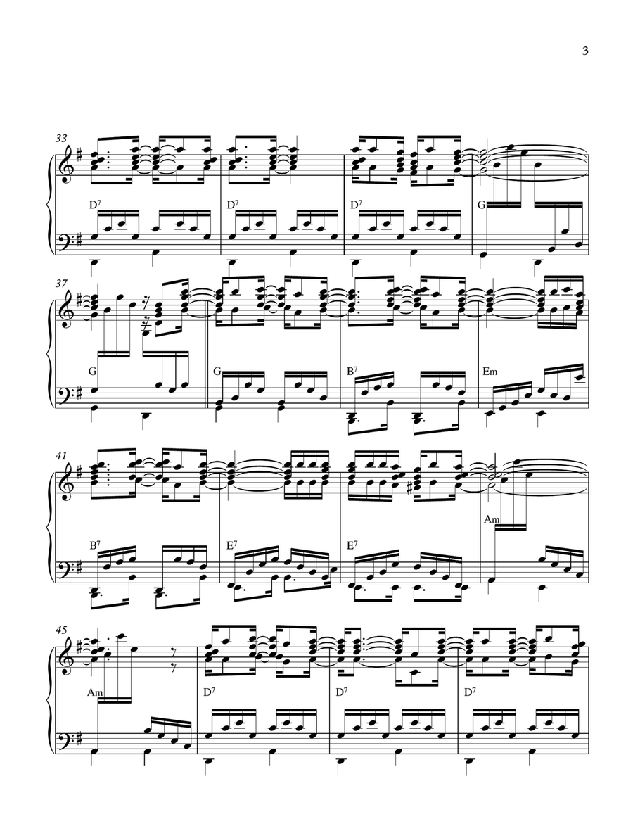 AS TRISTEZAS NAO Piano Solo scores gallery preview page 3