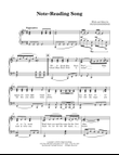 Note Reading Song