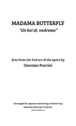 Un bel di, vedremo. Aria from 