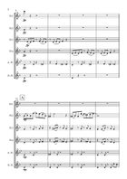 Nightscape. Original Tango for Flute Choir. Flute Choir scores gallery preview page 3