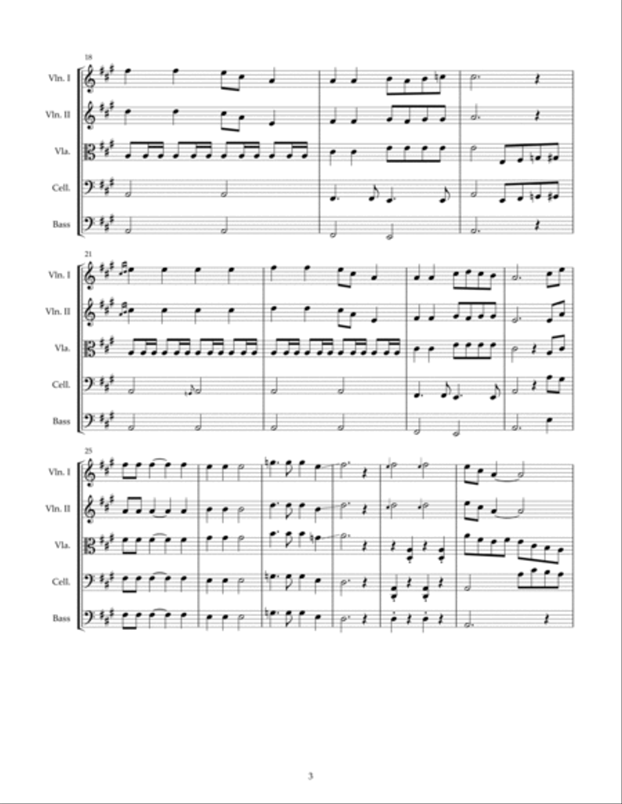Rocky Top String Quintet scores gallery preview page 3