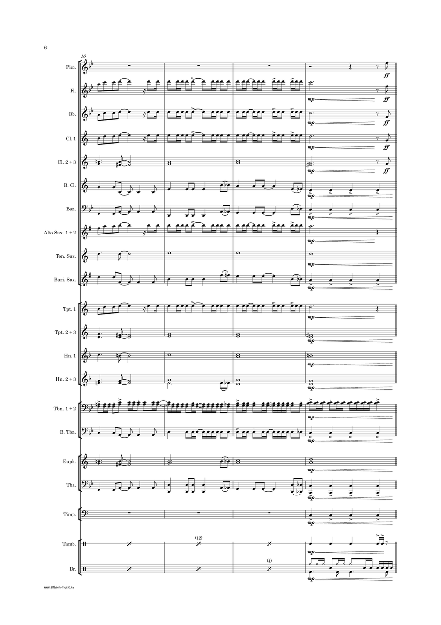 You Ain't Seen Nothin' Yet Concert Band scores gallery preview page 6