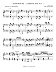 Hommages I. Rhapsody No. 1
