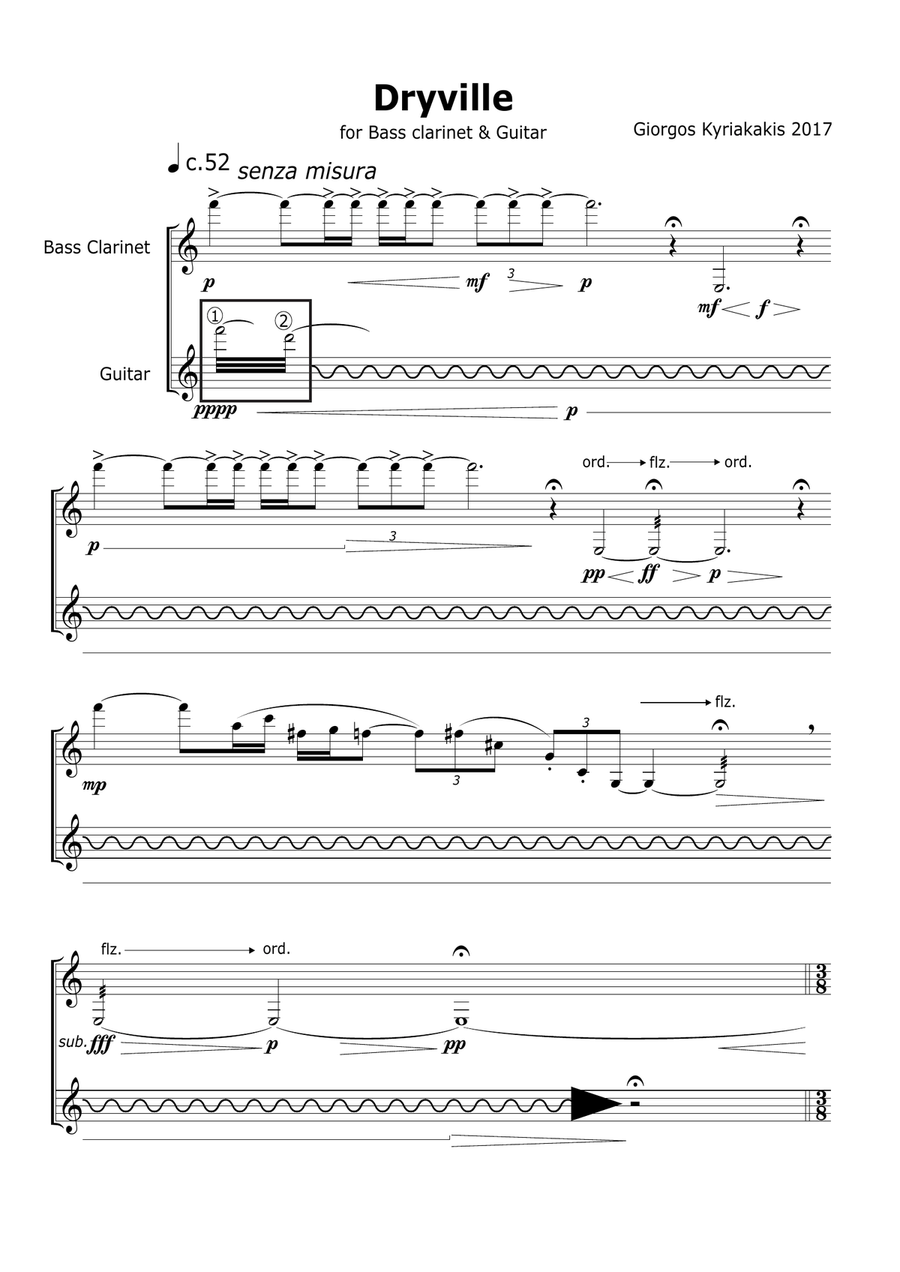 Dryville Dryville Chamber Music scores gallery preview page 3