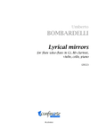 Umberto BOMBARDELLI: Lyrical mirrors (ES-23-012) - Score Only