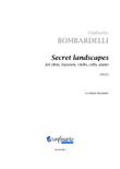 Umberto BOMBARDELLI: Secret landscapes (ES-23-026) - Score Only