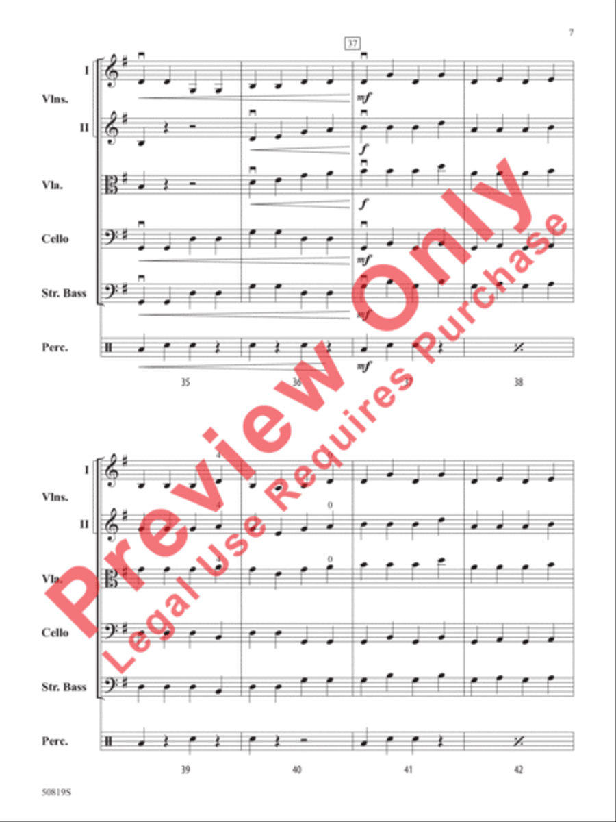 Mohanam Hop Mohanam Hop String Orchestra scores gallery preview page 8