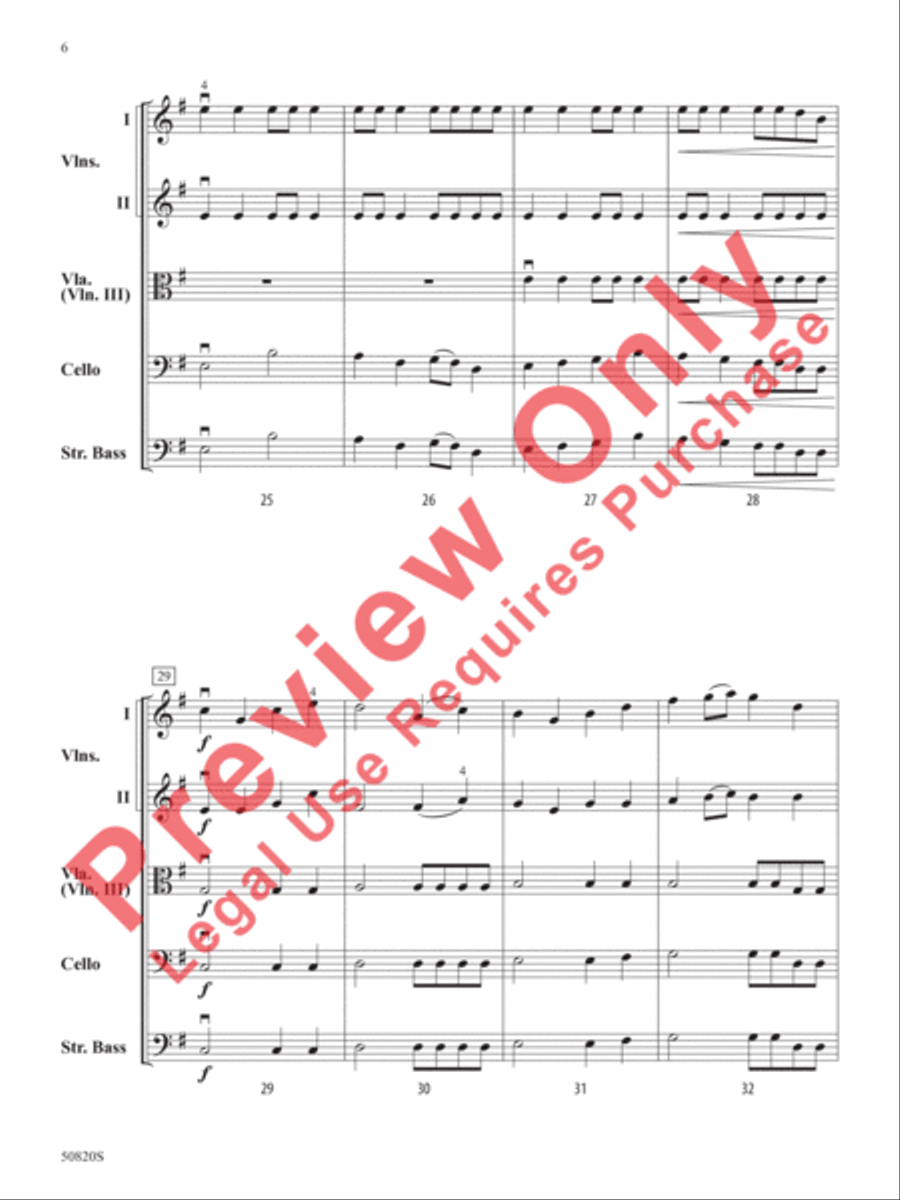 Chasing Dreams Chasing Dreams String Orchestra scores gallery preview page 7