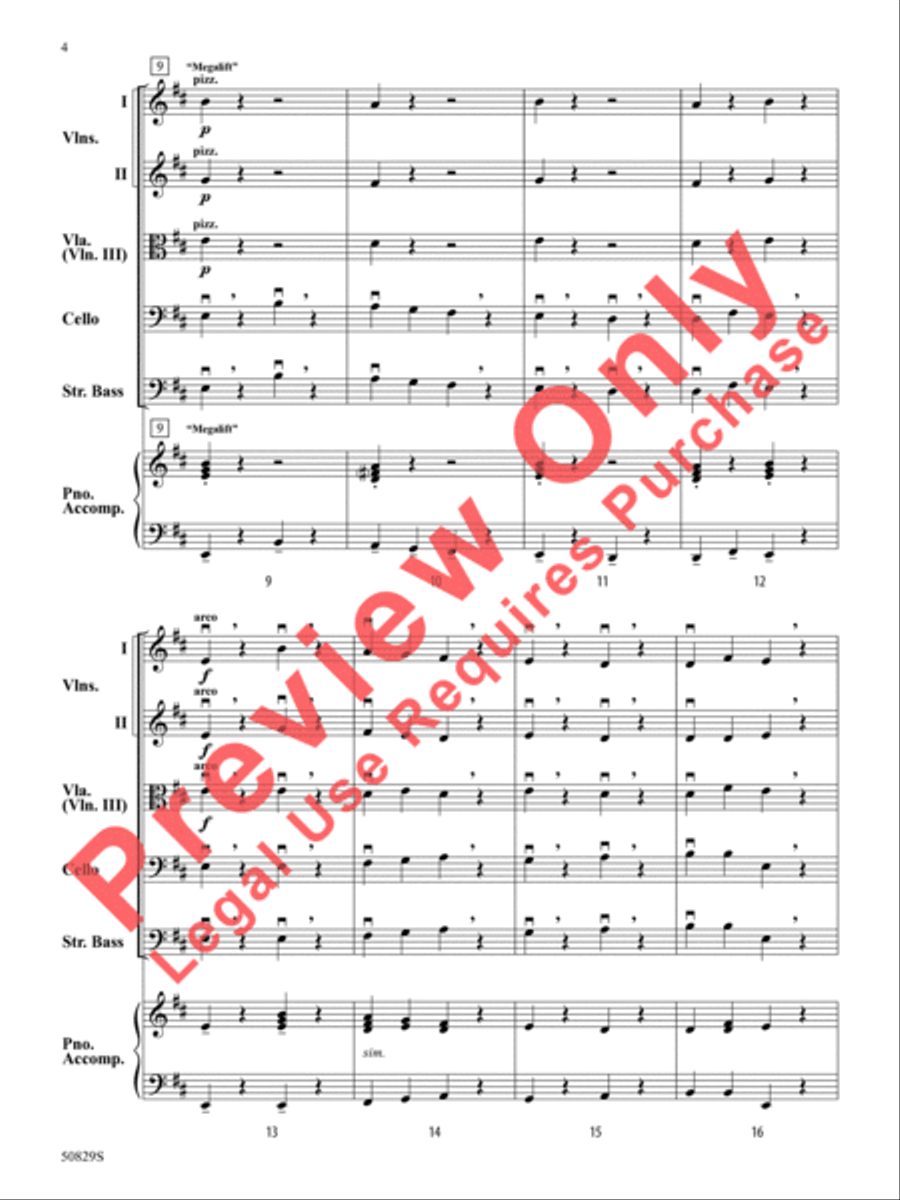 Rise of the Bow-bots Rise of the Bow-bots String Orchestra scores gallery preview page 5