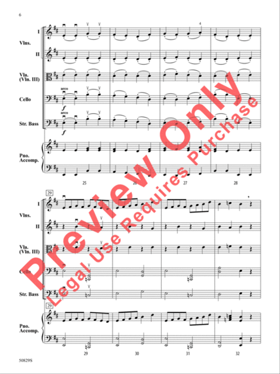Rise of the Bow-bots Rise of the Bow-bots String Orchestra scores gallery preview page 7